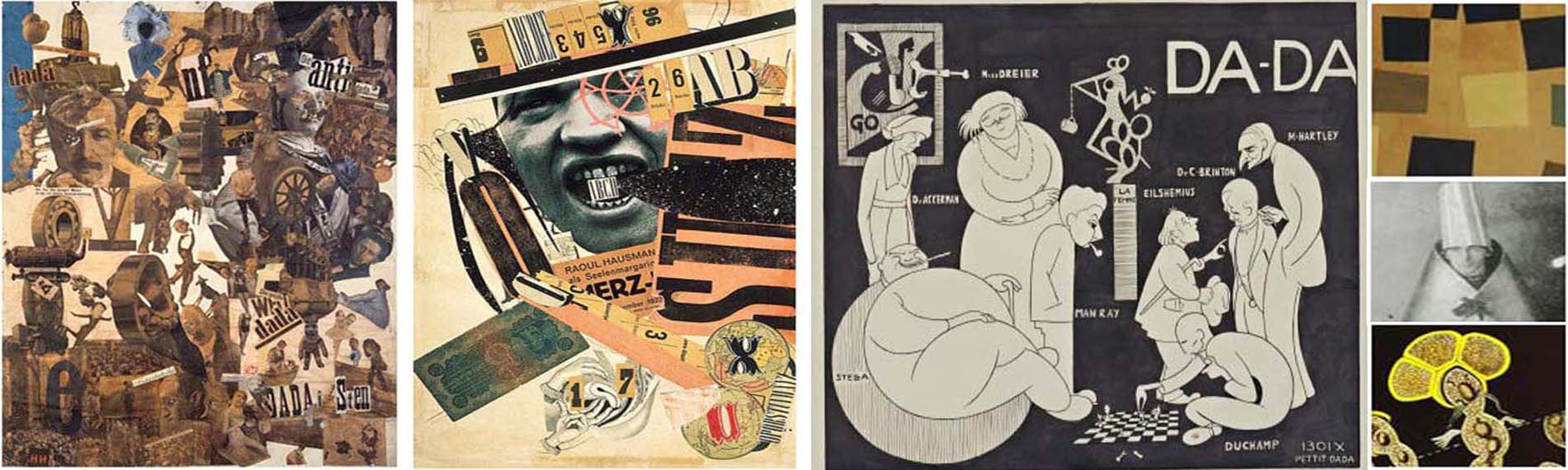 Vintage Avant-Garde Dada Poster 1921 Da-Da New York Dada Group RICHARD BOIX